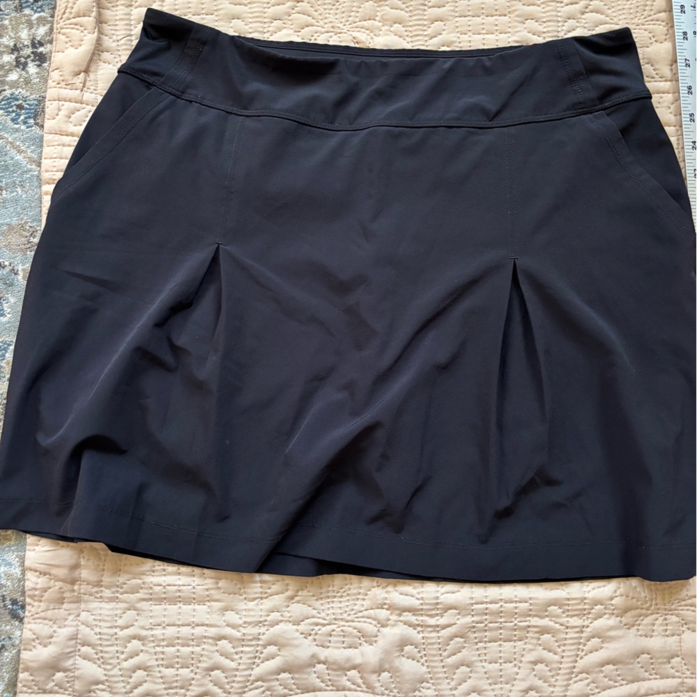 Calloway Black Pleated Golf Skorts